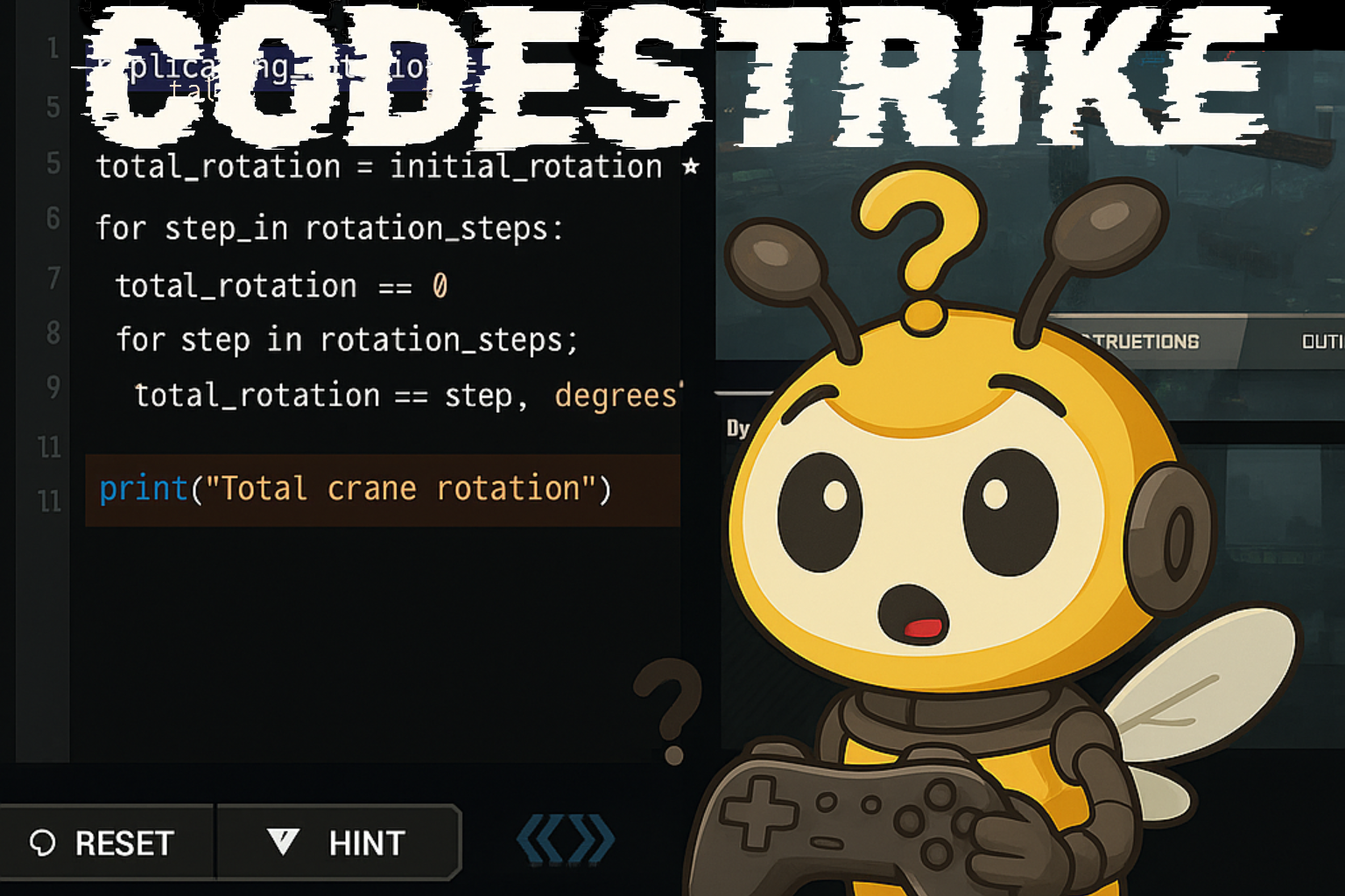 CodeStrike: Programa en Python mientras juegas